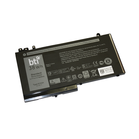 BATTERY TECHNOLOGY Replacement Lipoly Notebook Battery (Internal) For Dell Latitude RYXXH-BTI